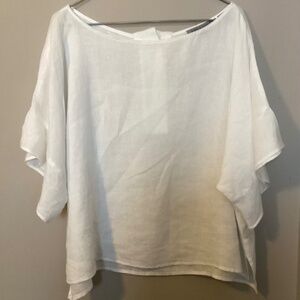 Alex & Parker linen top
